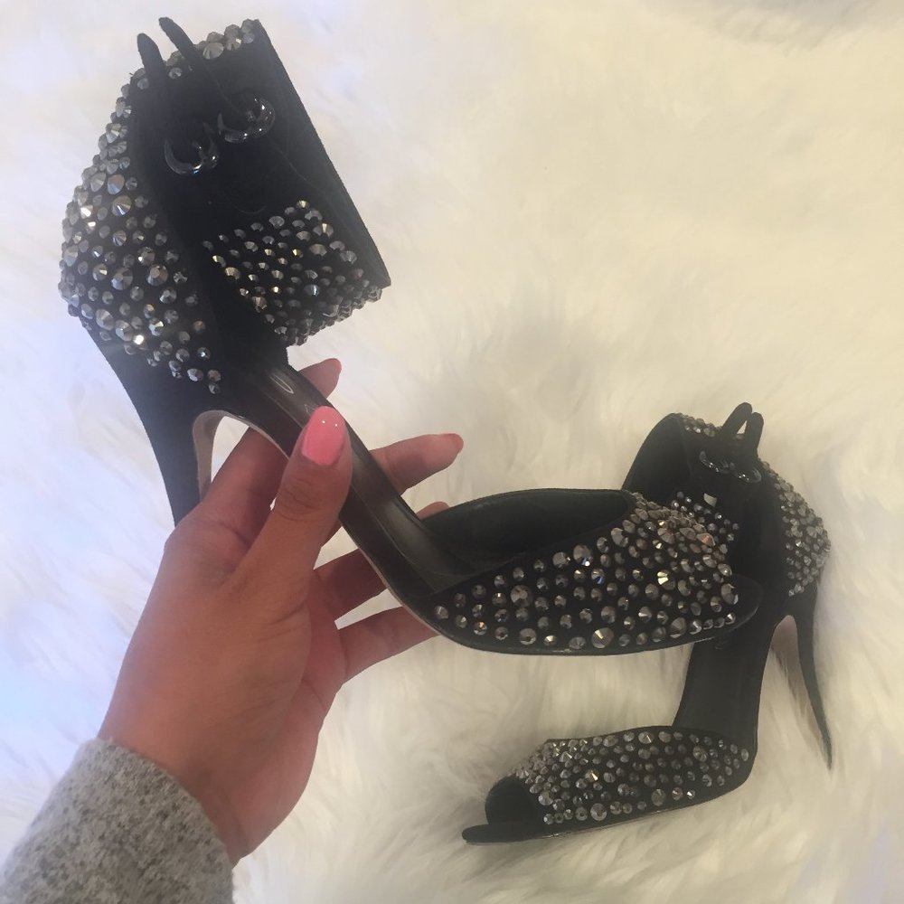 Aldo rhinestone heel size 7.5 - Picture 4 of 6